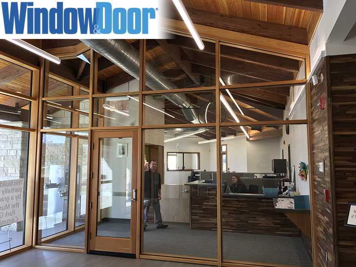 Window Door Magazine Features Loewen S Timber Curtain Wall